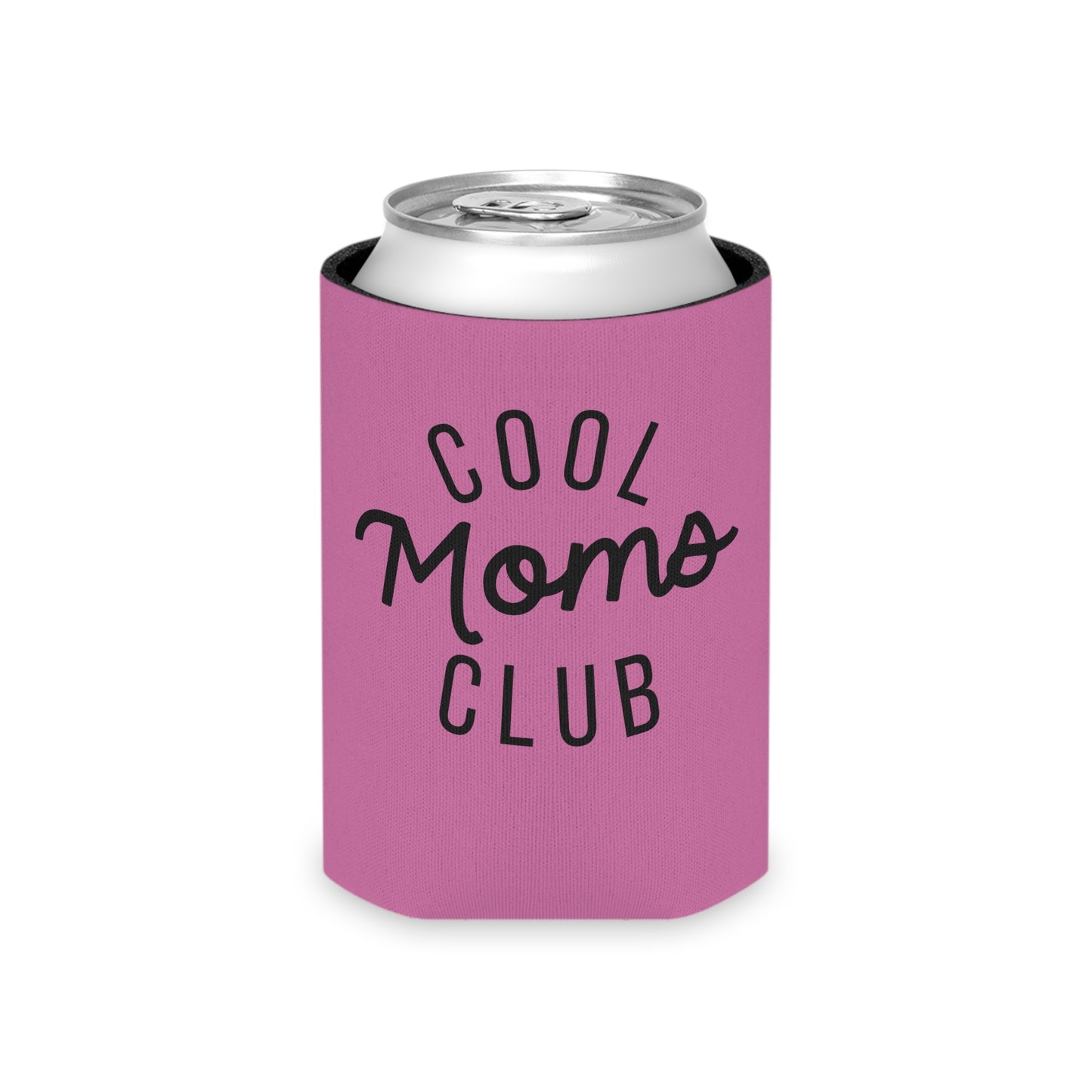 Cool Moms Club Drinking Can Cooler - Fun & Quirky Drink Insulator for Parties & Celebrations