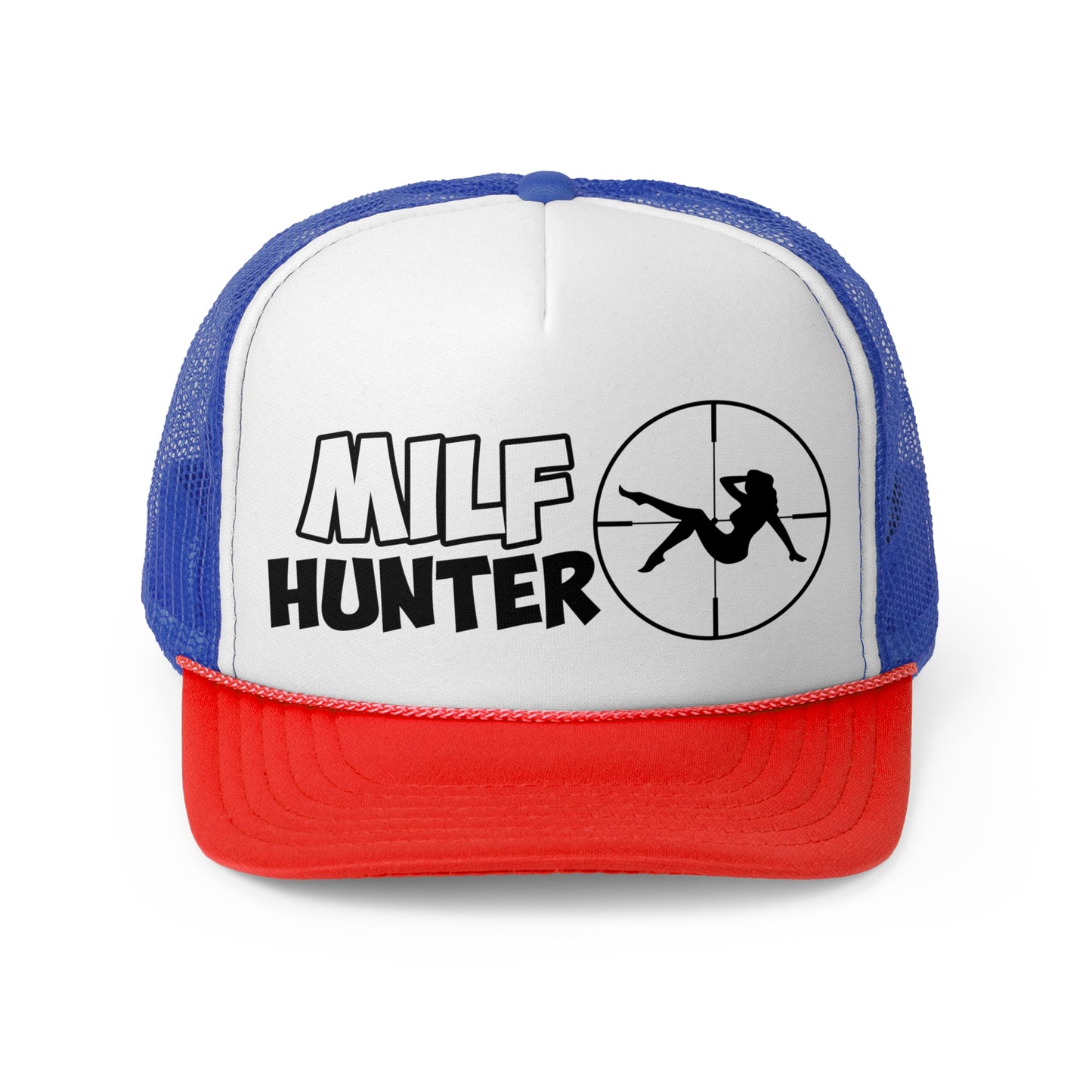 Funny MILF Hunter Trucker Hat Snapback