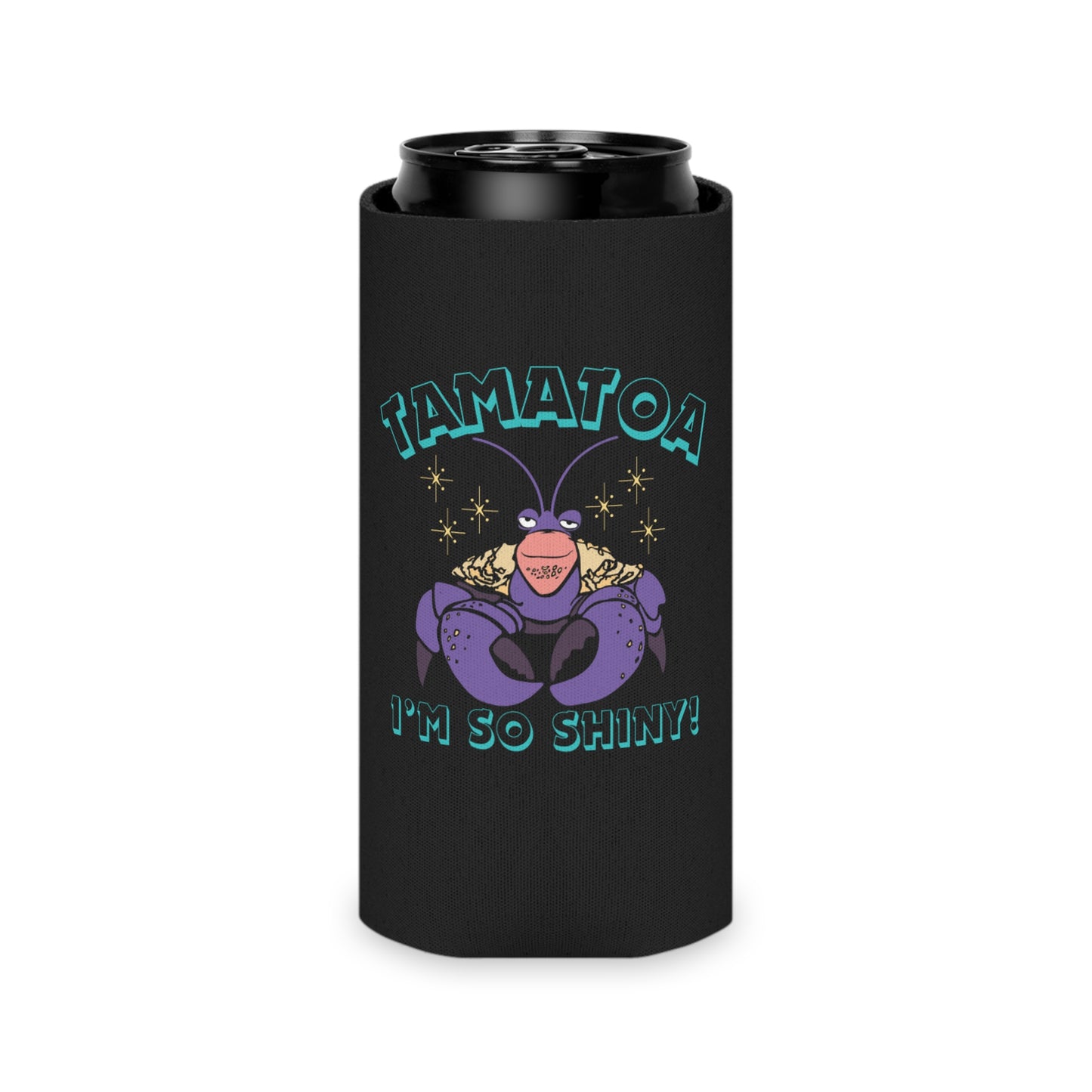Tamatoa I'm So Shiny Drinking Can Cooler - Fun & Quirky Drink Insulator for Parties & Celebrations