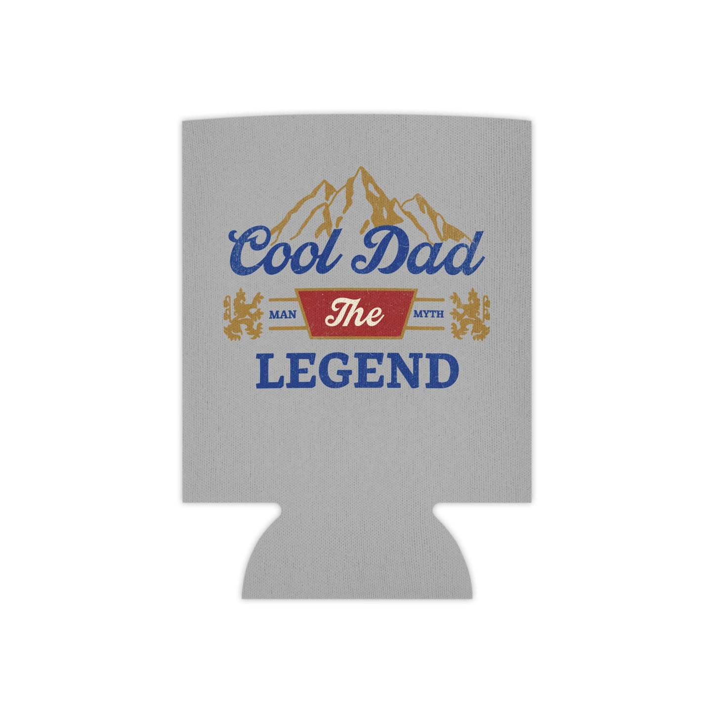 Cool Dad The Legend Drinking Can Cooler - Fun & Quirky Drink Insulator for Parties & Celebrations