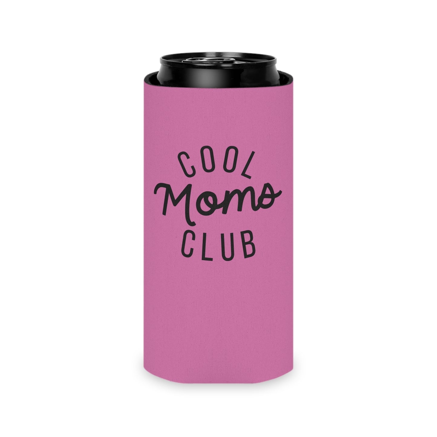 Cool Moms Club Drinking Can Cooler - Fun & Quirky Drink Insulator for Parties & Celebrations