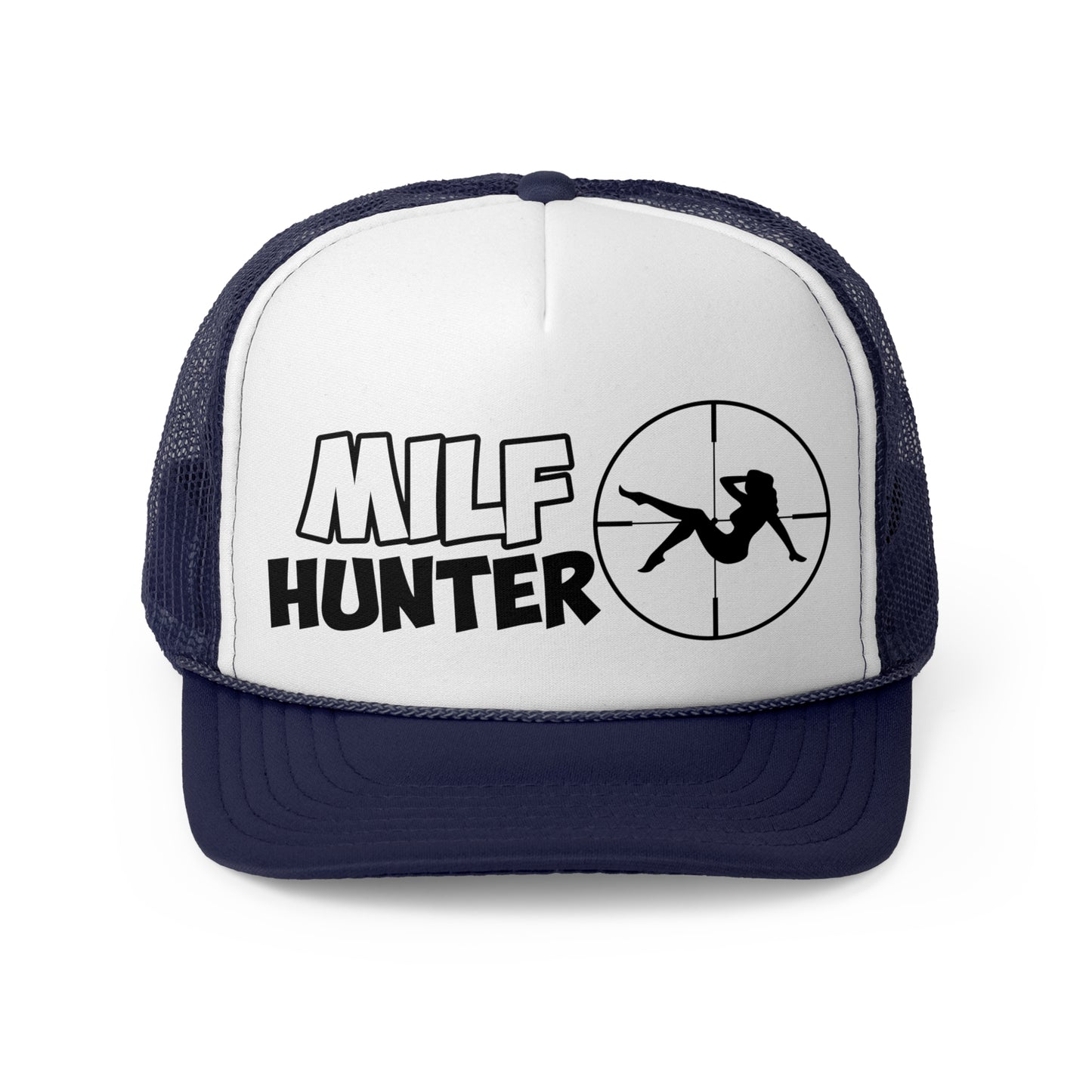 Funny MILF Hunter Trucker Hat Snapback