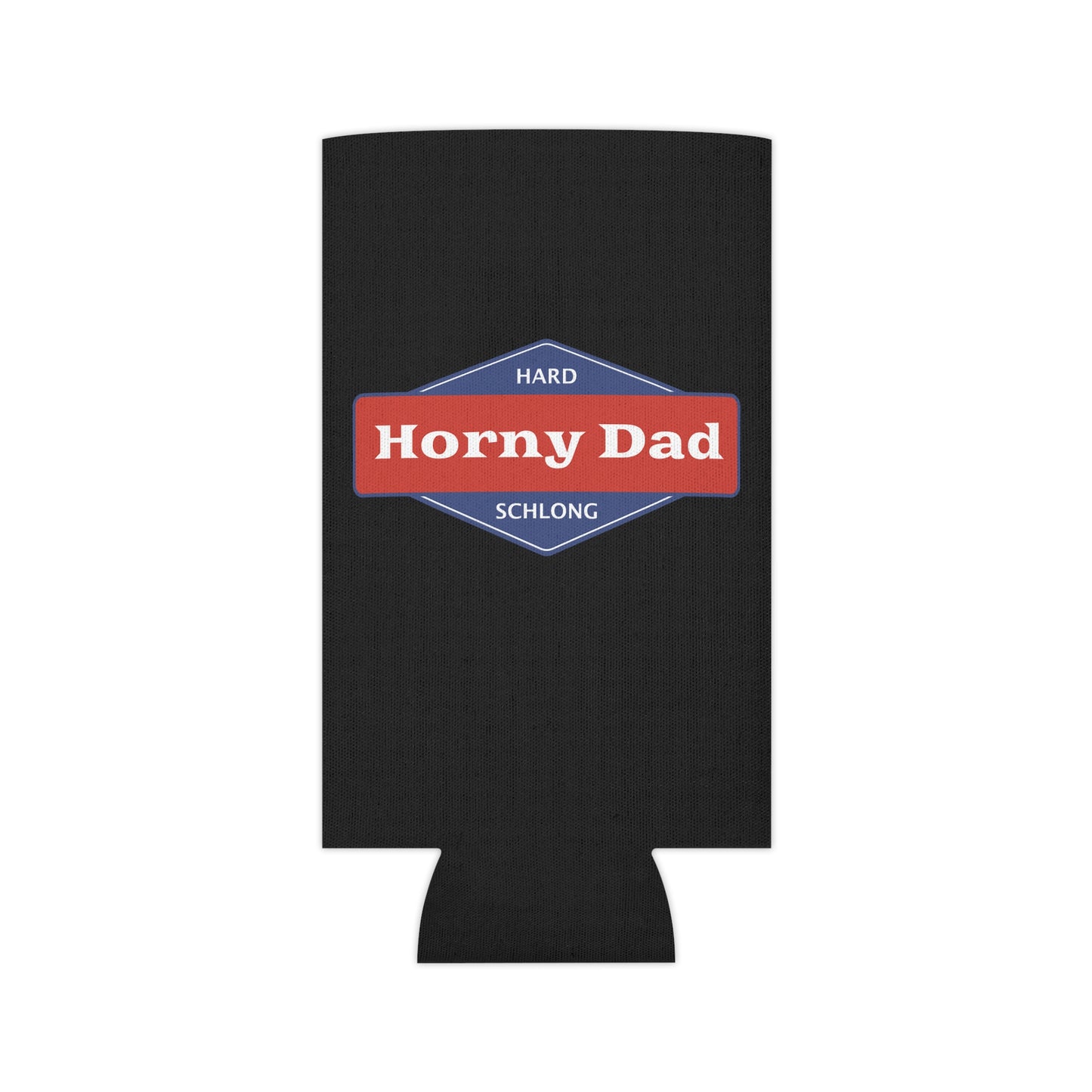 Horny Dad Hard Slong Drinking Can Cooler - Fun & Quirky Drink Insulator for Parties & Celebrations