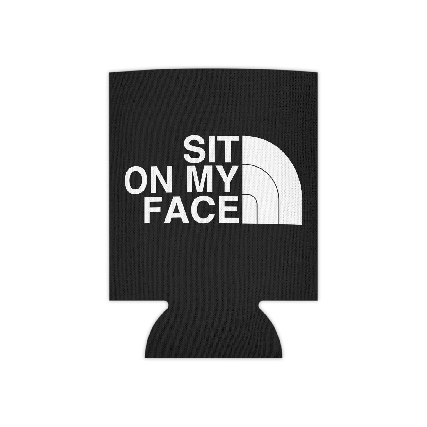 Sit On My Face Drinking Can Cooler - Fun & Quirky Drink Insulator for Parties & Celebrations