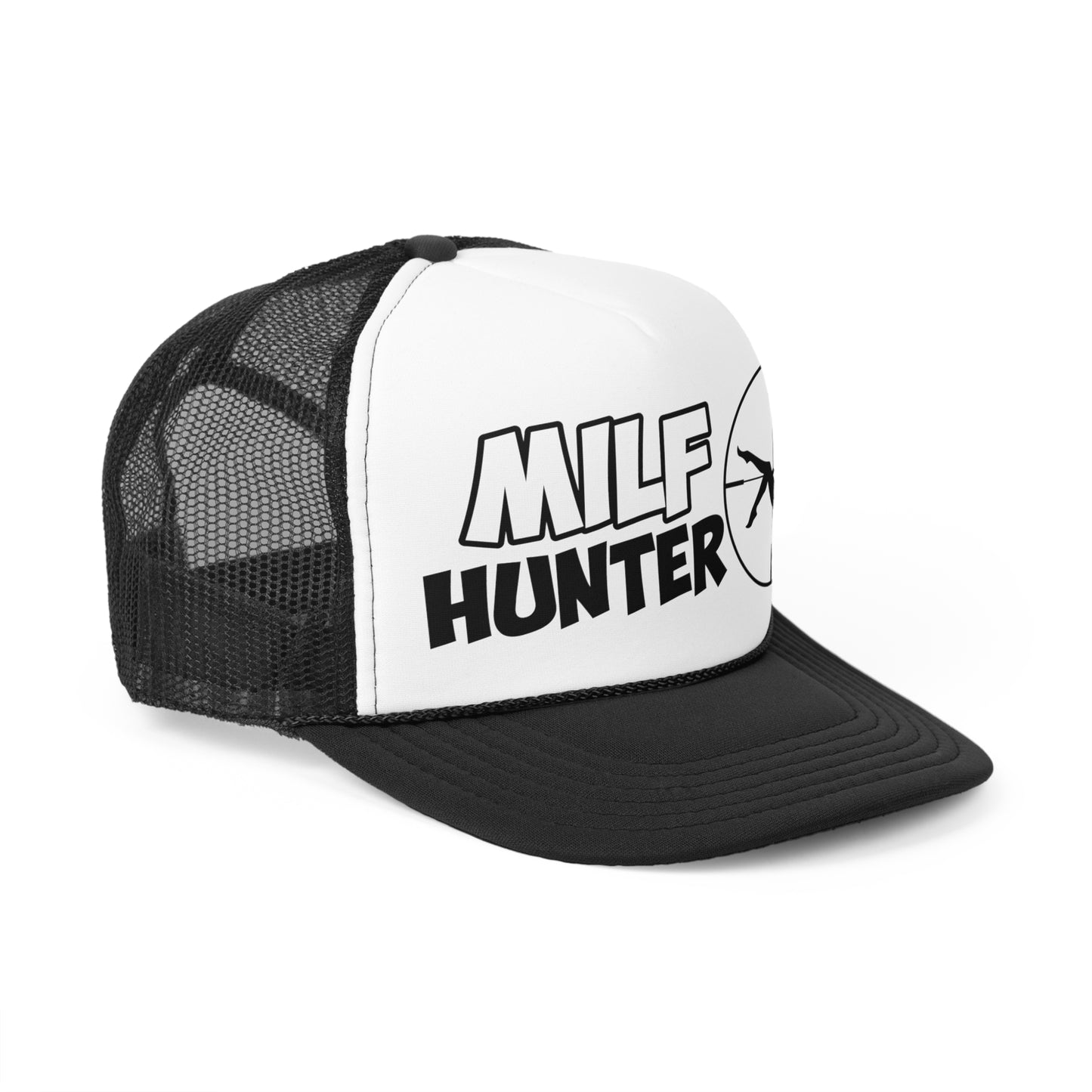 Funny MILF Hunter Trucker Hat Snapback