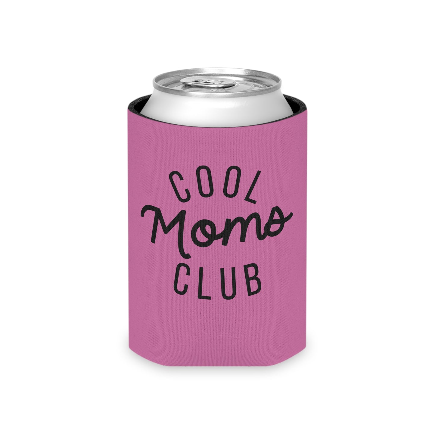 Cool Moms Club Drinking Can Cooler - Fun & Quirky Drink Insulator for Parties & Celebrations