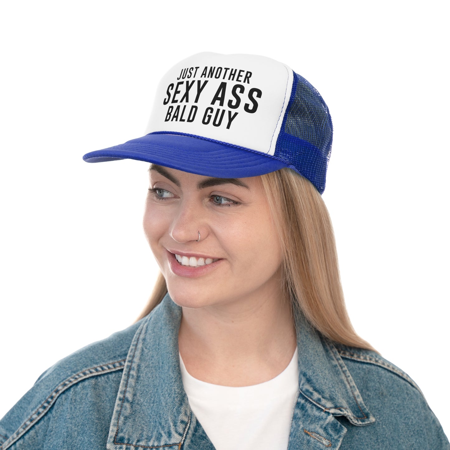 Just Another Sexy Ass Bald Guy Funny Trucker Cap
