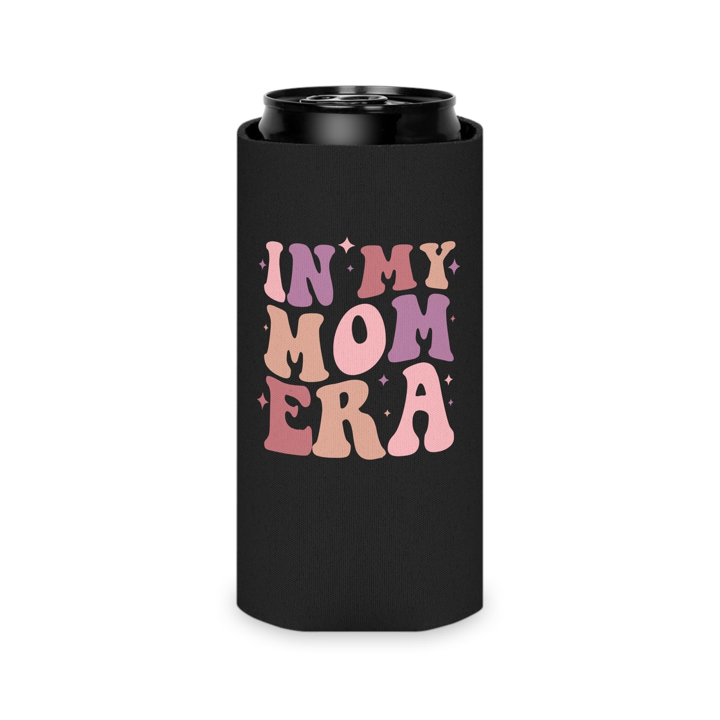 In My Mom ERA Drinking Can Cooler - Fun & Quirky Drink Insulator for Parties & Celebrations