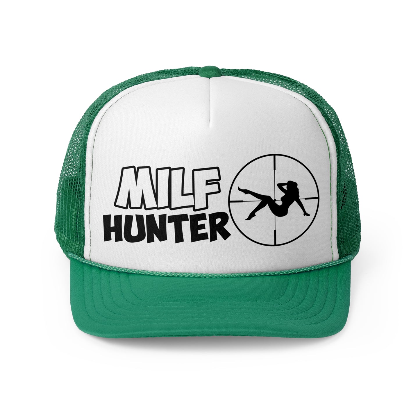 Funny MILF Hunter Trucker Hat Snapback