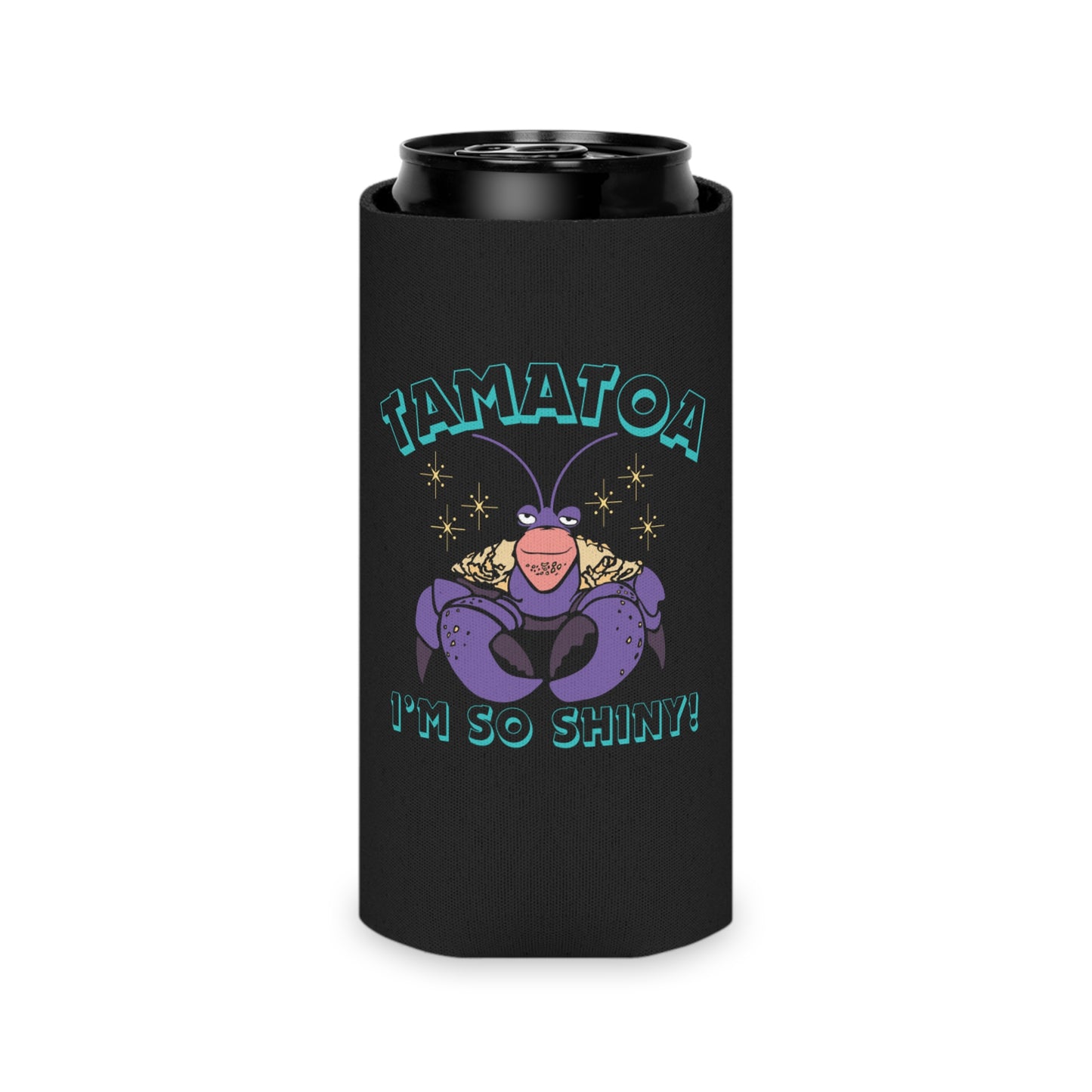 Tamatoa I'm So Shiny Drinking Can Cooler - Fun & Quirky Drink Insulator for Parties & Celebrations