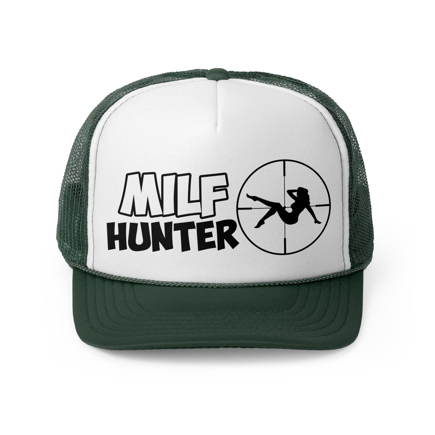 Funny MILF Hunter Trucker Hat Snapback