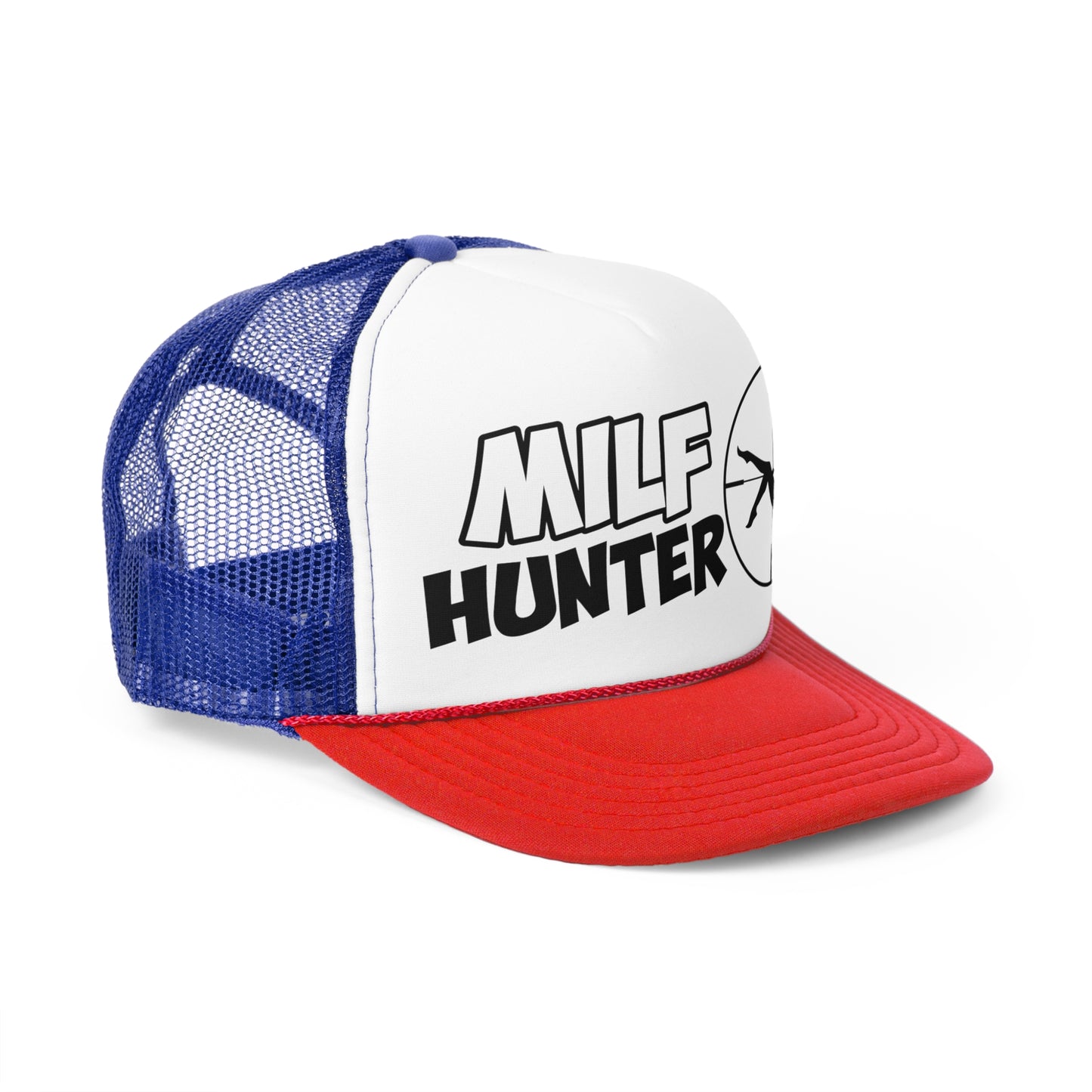 Funny MILF Hunter Trucker Hat Snapback