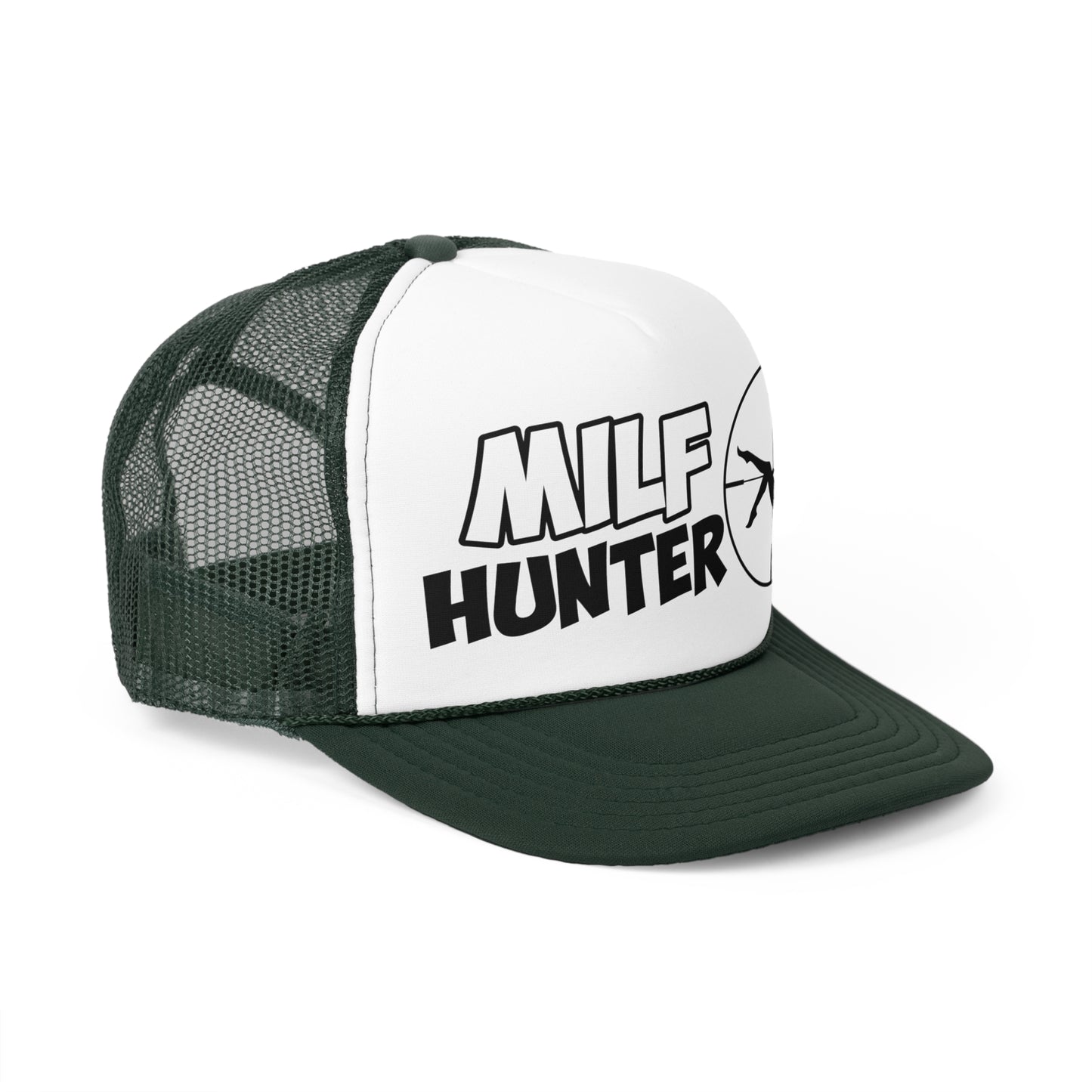 Funny MILF Hunter Trucker Hat Snapback