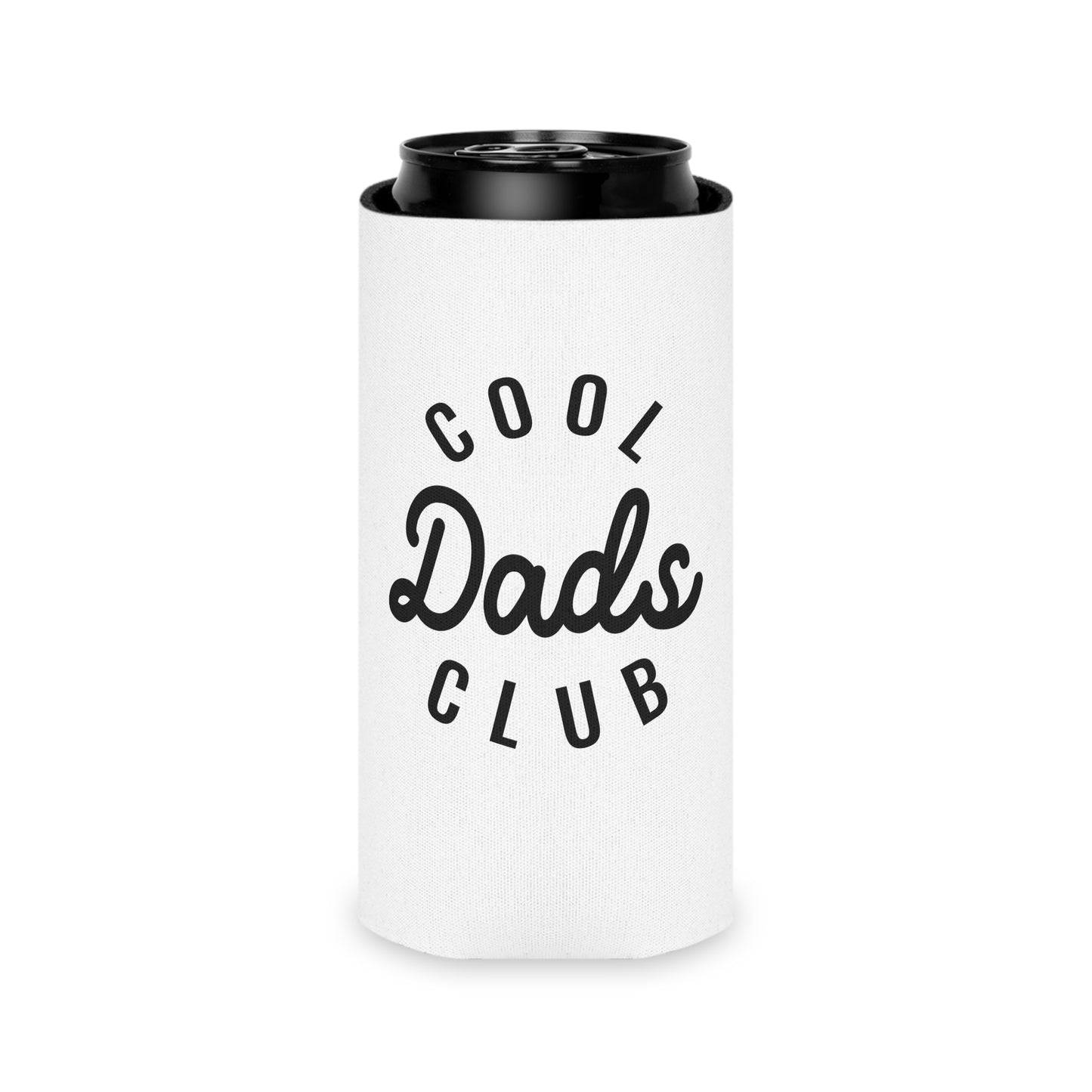 Cool Dads Club Drinking Can Cooler - Fun & Quirky Drink Insulator for Parties & Celebrations