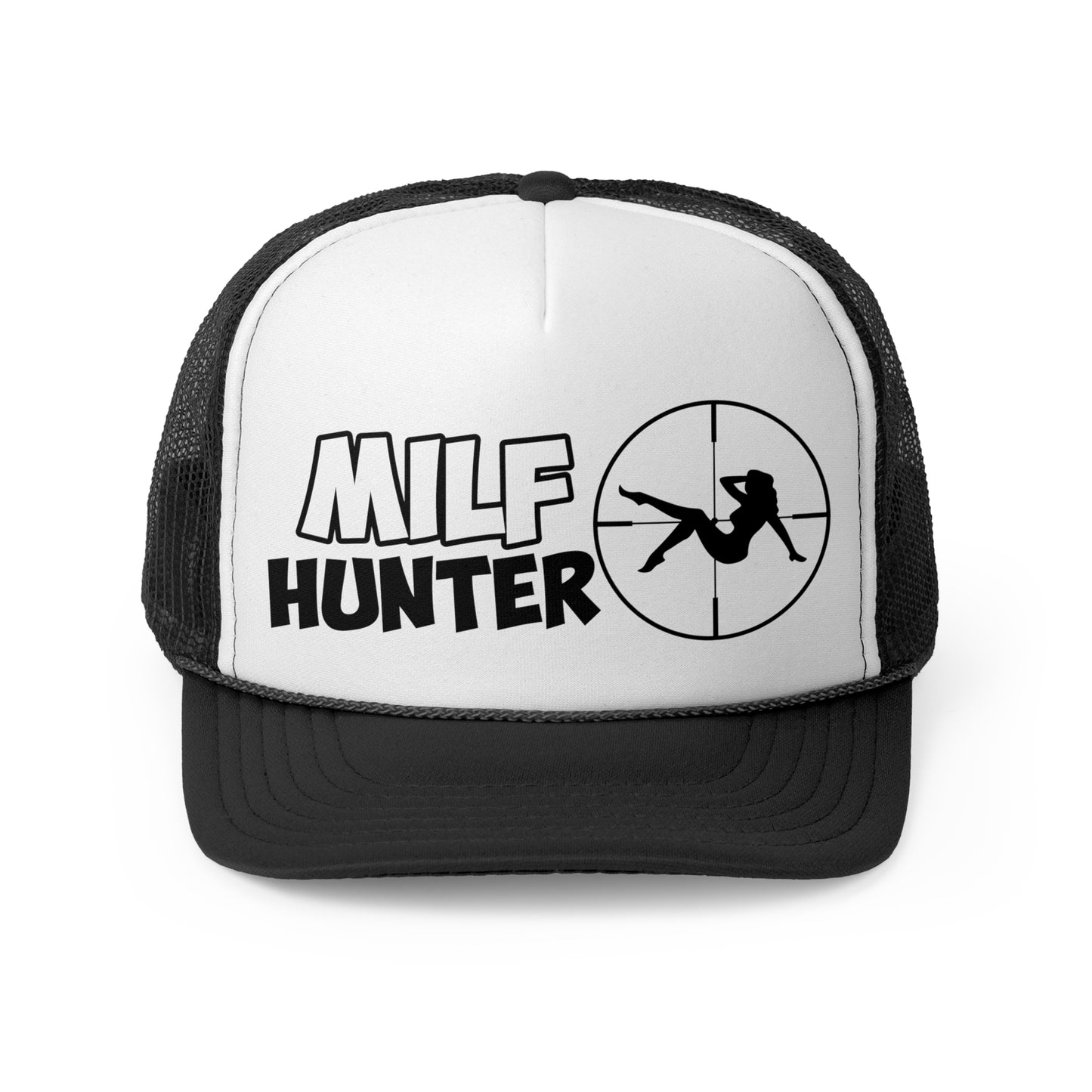 Funny MILF Hunter Trucker Hat Snapback
