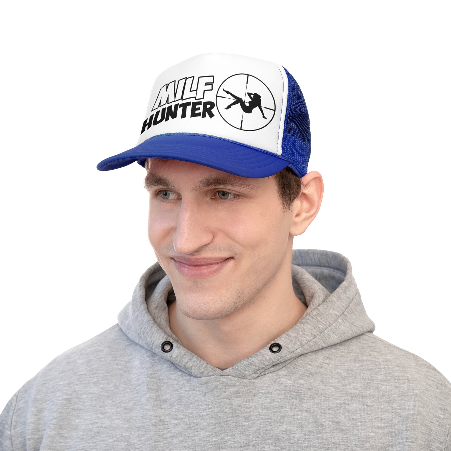 Funny MILF Hunter Trucker Hat Snapback