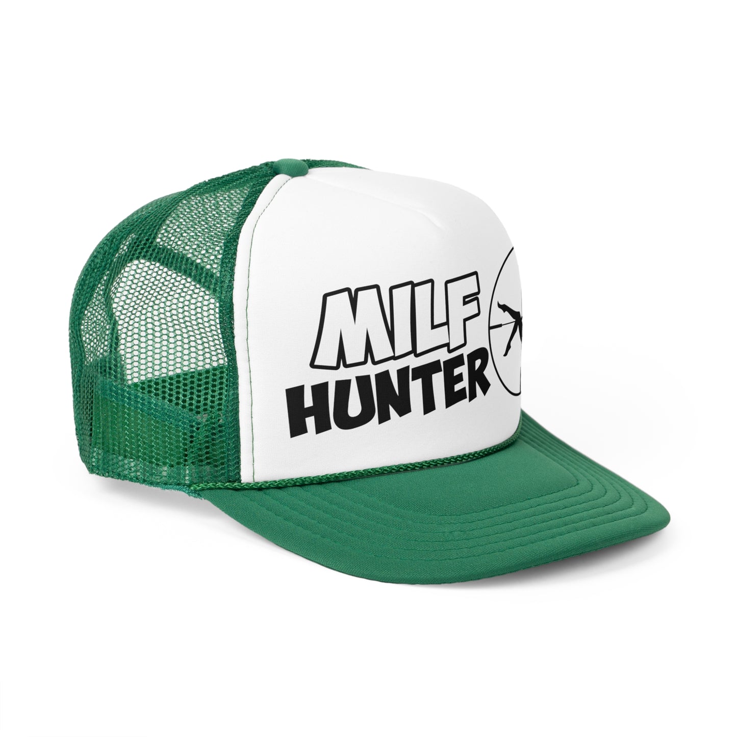 Funny MILF Hunter Trucker Hat Snapback