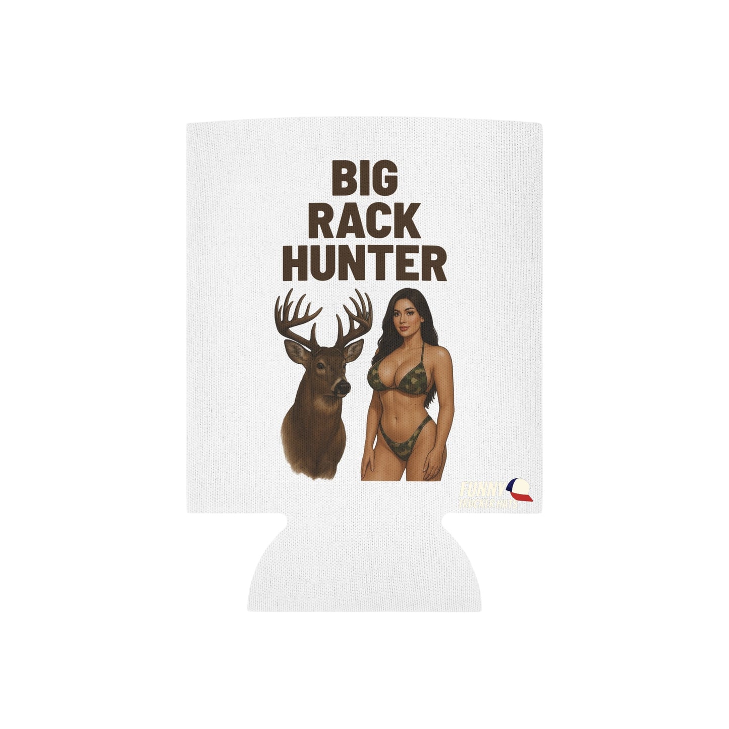 Big Rack Hunter Beer Can Cooler Holder Sleeve Camouflage/Camo