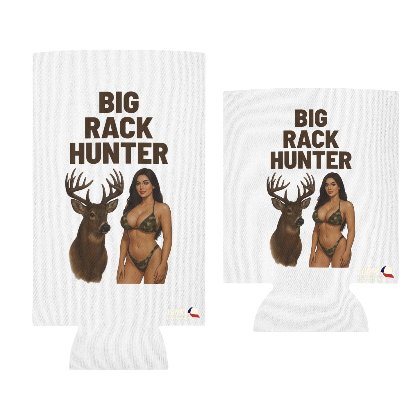 Big Rack Hunter Beer Can Cooler Holder Sleeve Camouflage/Camo