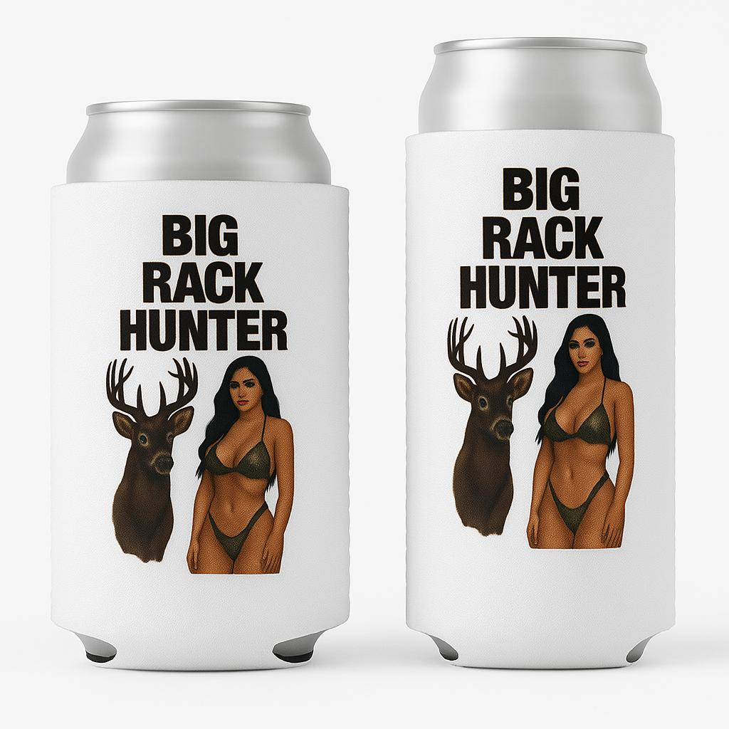 Big Rack Hunter Beer Can Cooler Holder Sleeve Camouflage/Camo