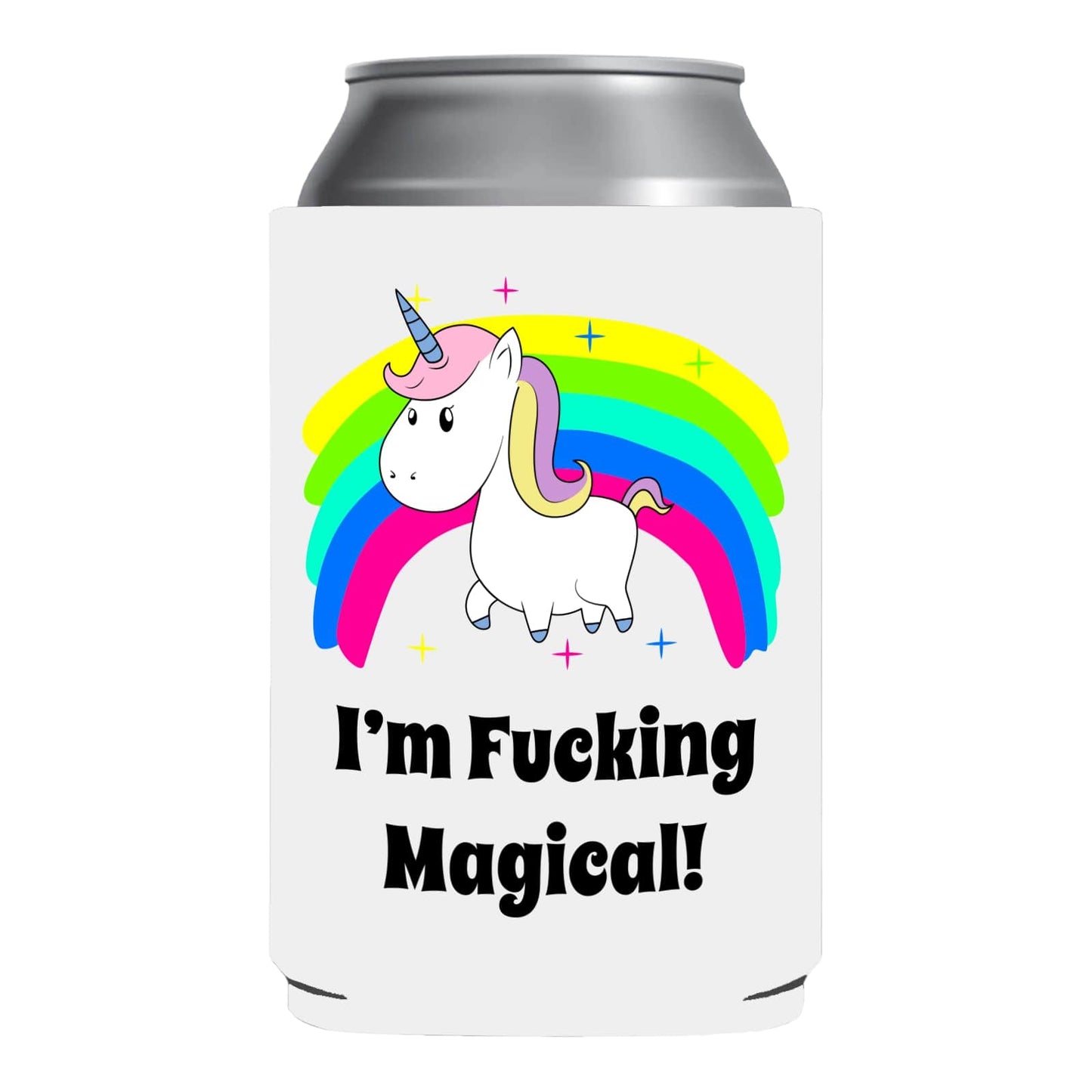 I'm Magical Funny Beer Can Cooler Holder Sleeve