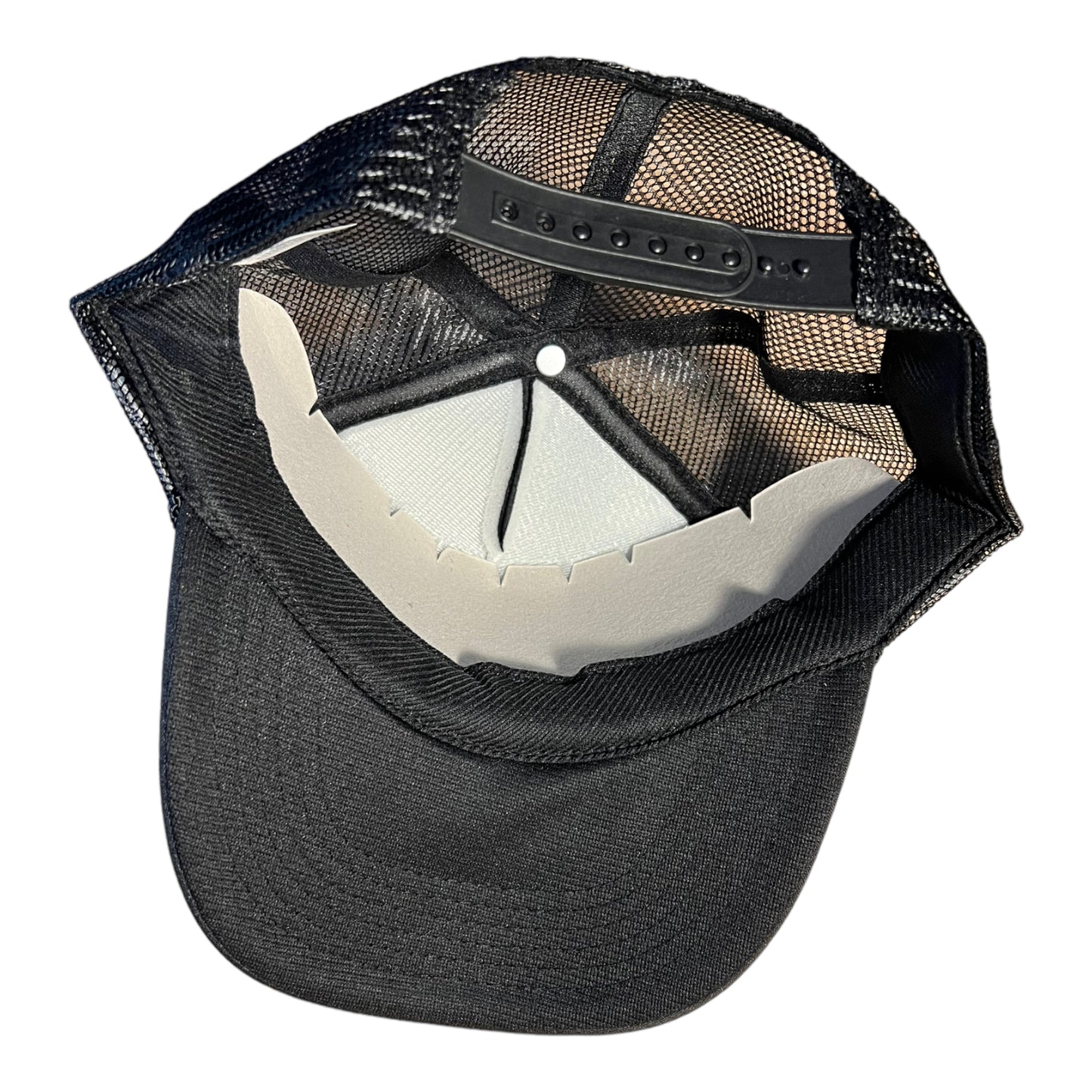 Raise Hell Praise Dale Trucker Hat Funny Trucker Hat Black/White Hat