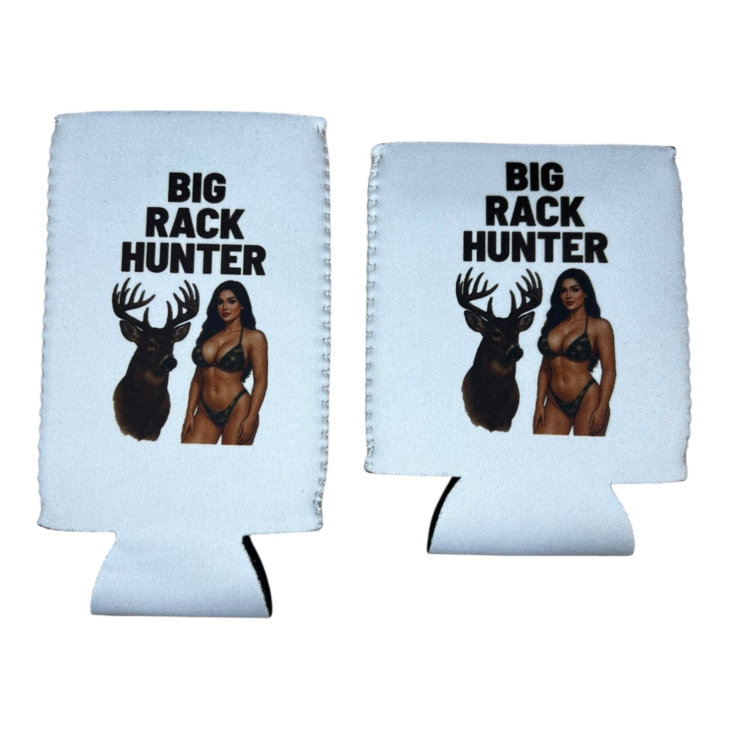 Big Rack Hunter Beer Can Cooler Holder Sleeve Camouflage/Camo
