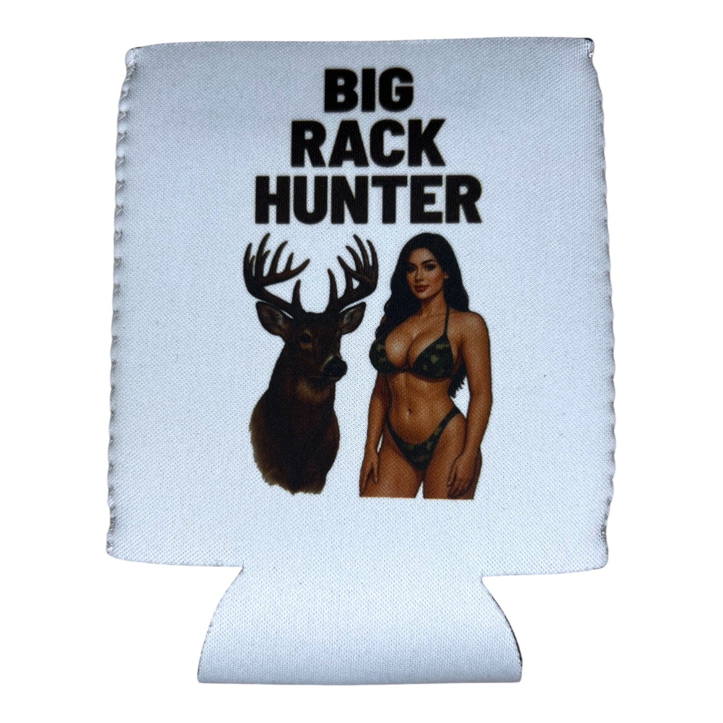 Big Rack Hunter Beer Can Cooler Holder Sleeve Camouflage/Camo