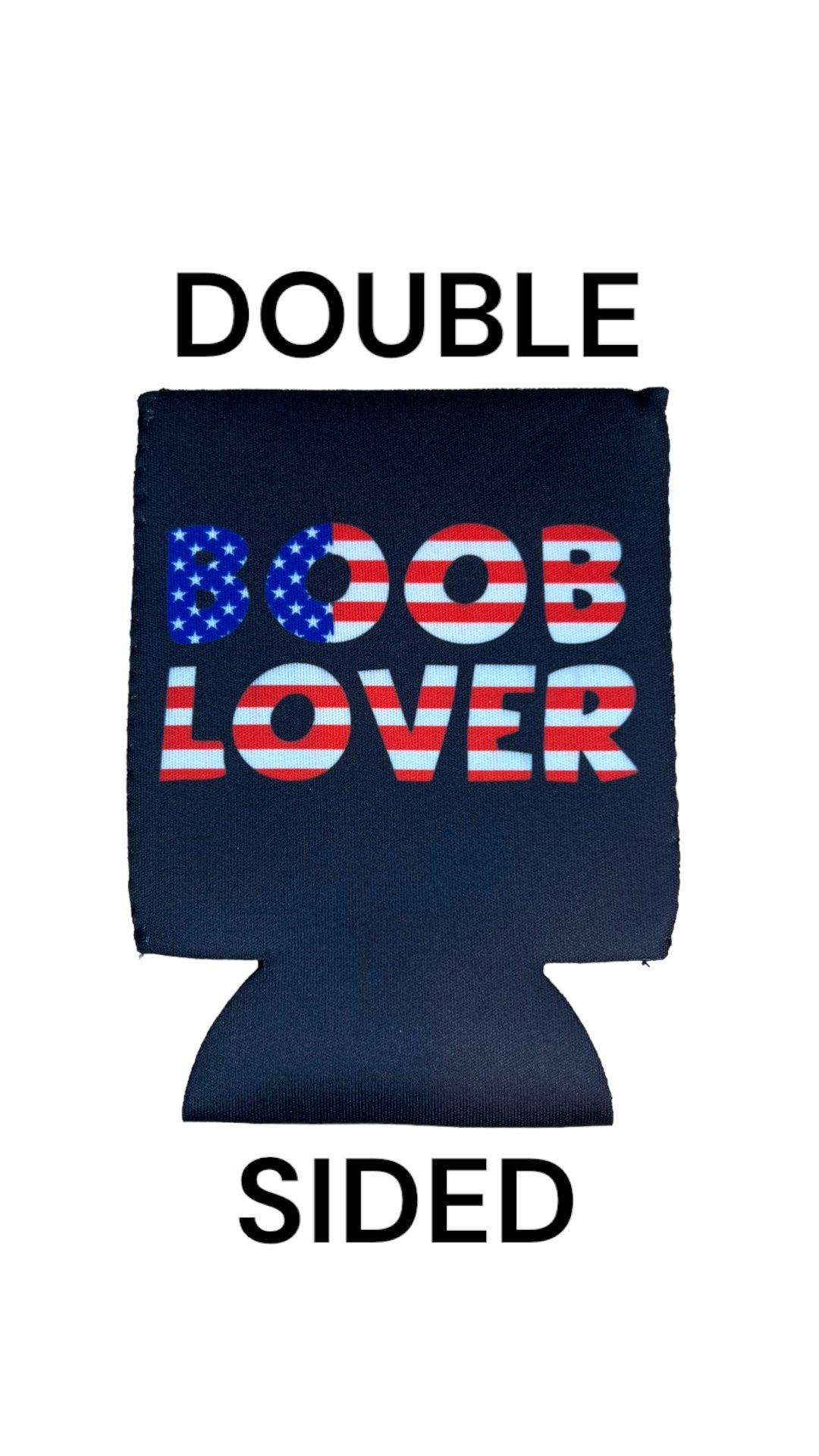 Boob Lover Beer Funny Beer Can Cooler Holder Sleeve