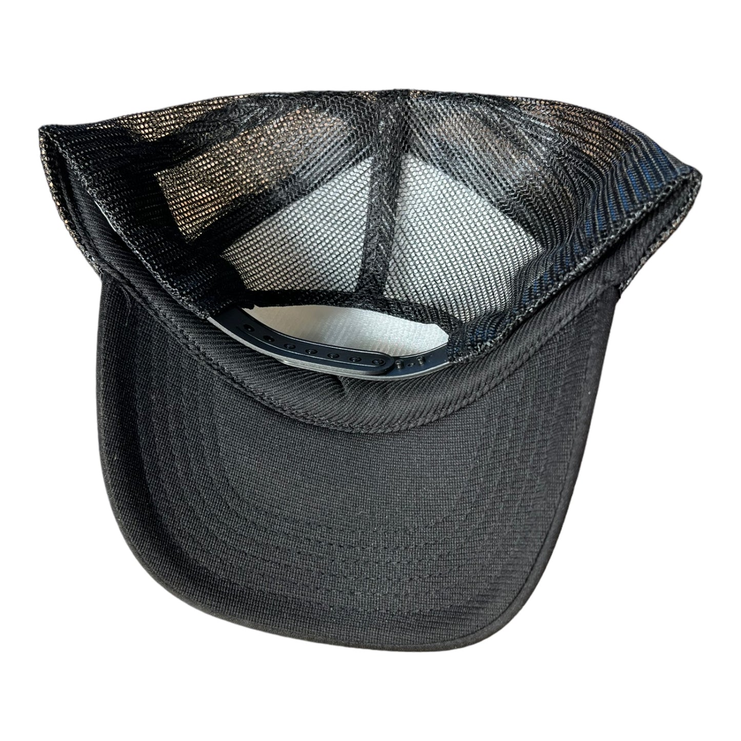 Funny Instructor First Lesson Free Trucker Hat Funny Trucker Hat Black/White