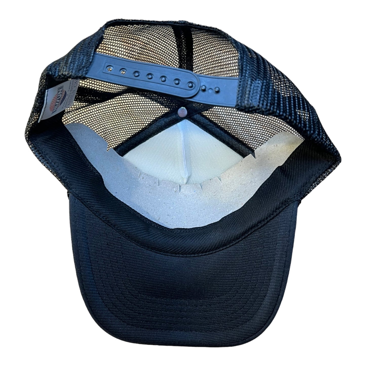 Dachshund Free Wiener Rides Trucker Hat Funny Trucker Hat Black/White