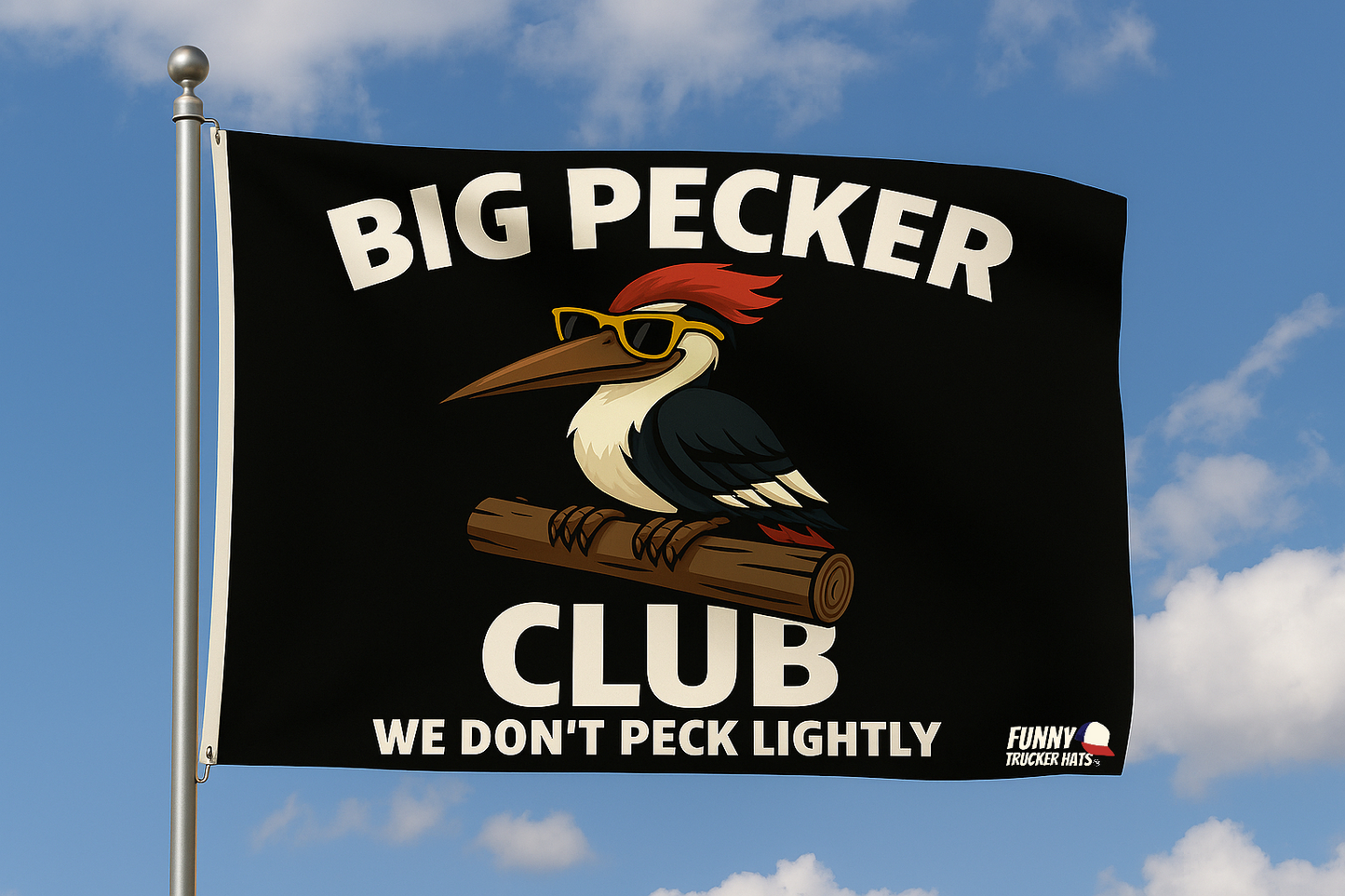 Big Pecker Club Funny Flag 3x5 Wall Decor Funny wall Banner