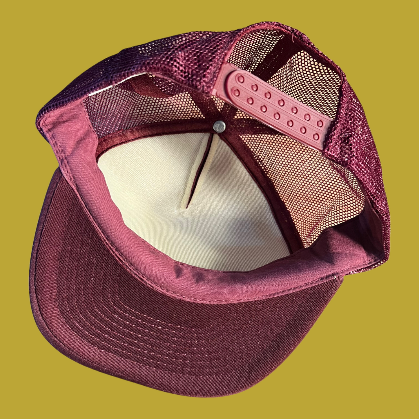 Eat Drink and Be Fat and Drunk Trucker Hat Funny Trucker Hat Maroon