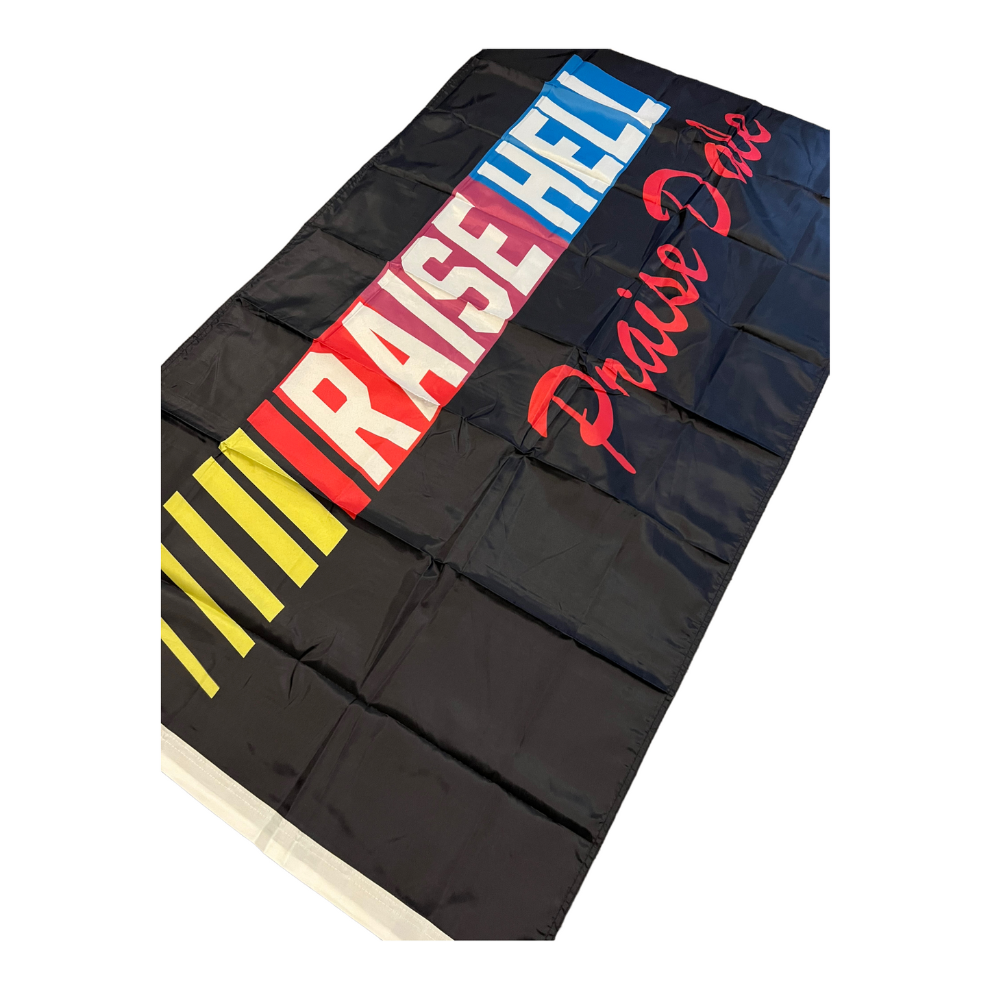 Raise Hell Praise Dale Flag 3x5 Wall Decor Banner Nascar Dale Earnhardt Flag
