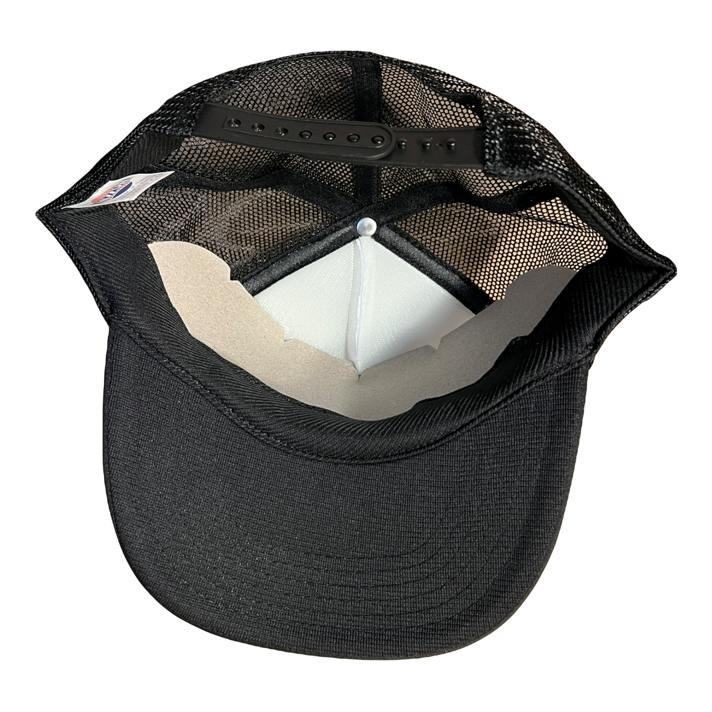 0- Horny In 2.5 beers Trucker Hat Funny Trucker Hat Black/White