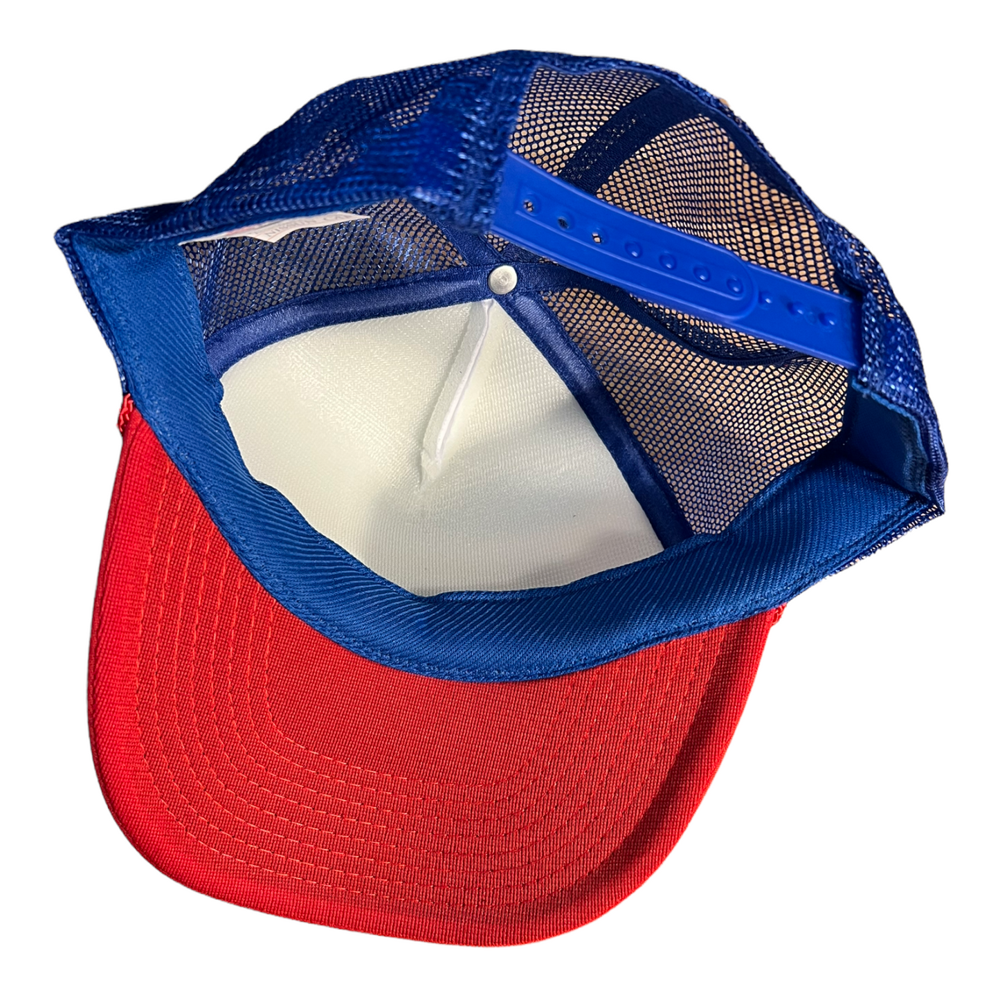 Snortin Lines Bangin Nines Trucker Hat Funny Trucker Hat Red/White/Blue no