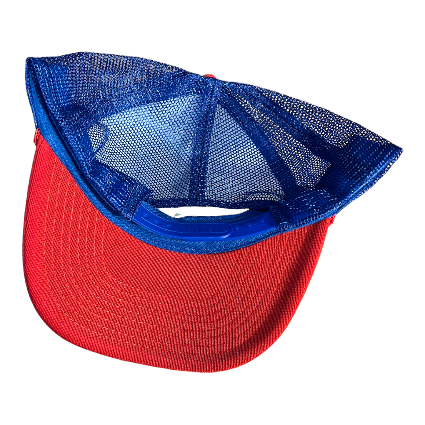 Snortin Lines Bangin Nines Trucker Hat Funny Trucker Hat Red/White/Blue no