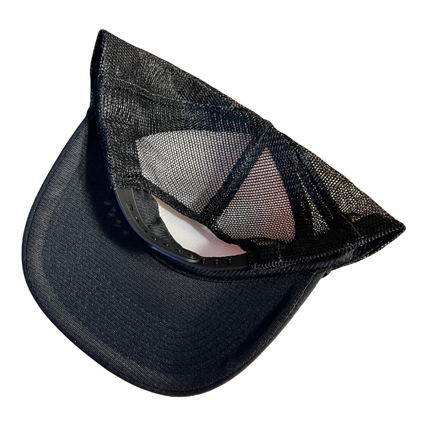 0- Horny In 2.5 beers Trucker Hat Funny Trucker Hat Black/White