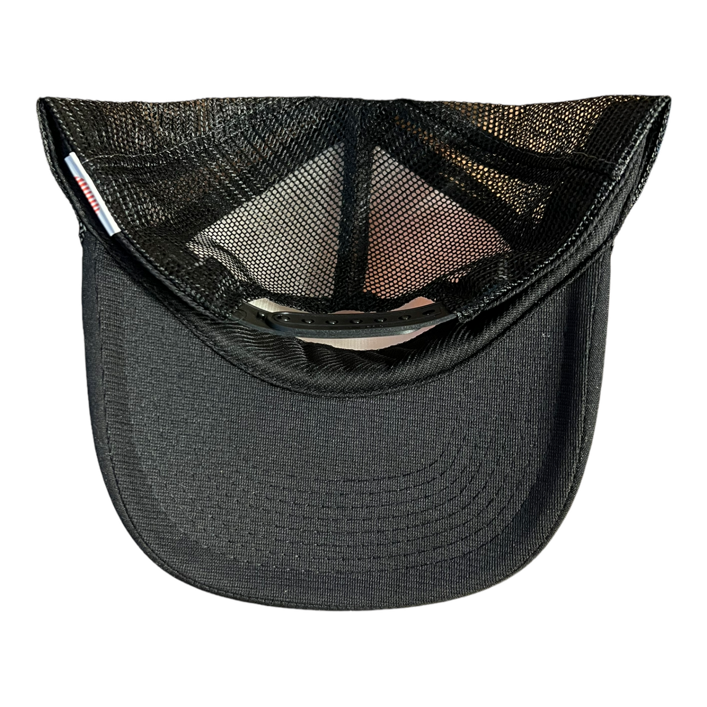 Smile If You/re Horny Trucker Hat Funny Trucker Hat Black/White