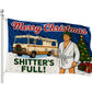 Merry Christmas Shitters Full Funny Flag 3x5 Wall Decor Funn wall Banner