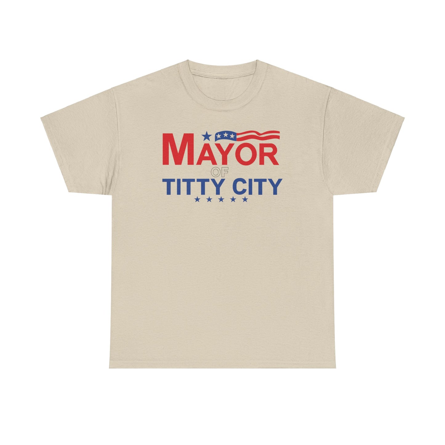 Mayor Of Titty City Funny T-Shirt