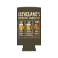 Cleveland's Weekend Forecast Beer Can Cooler Holder Sleeve