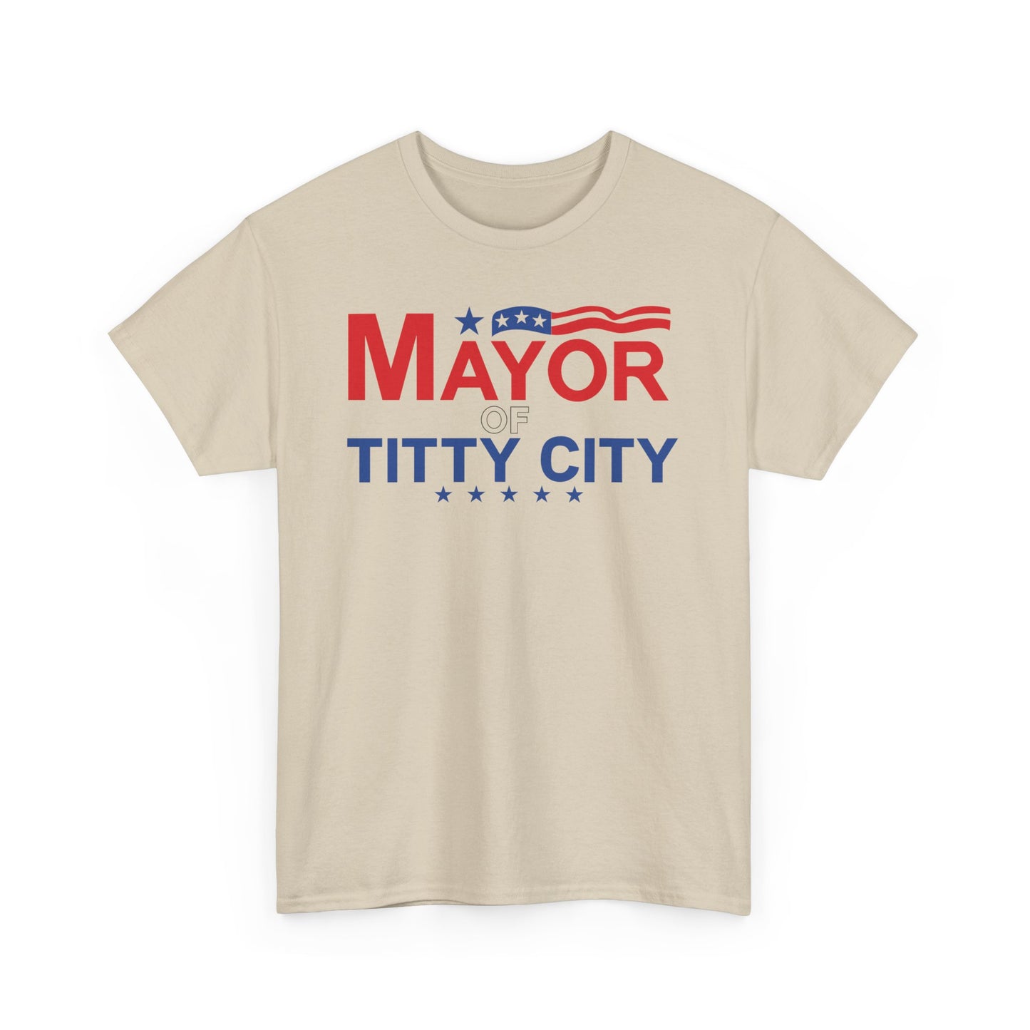 Mayor Of Titty City Funny T-Shirt