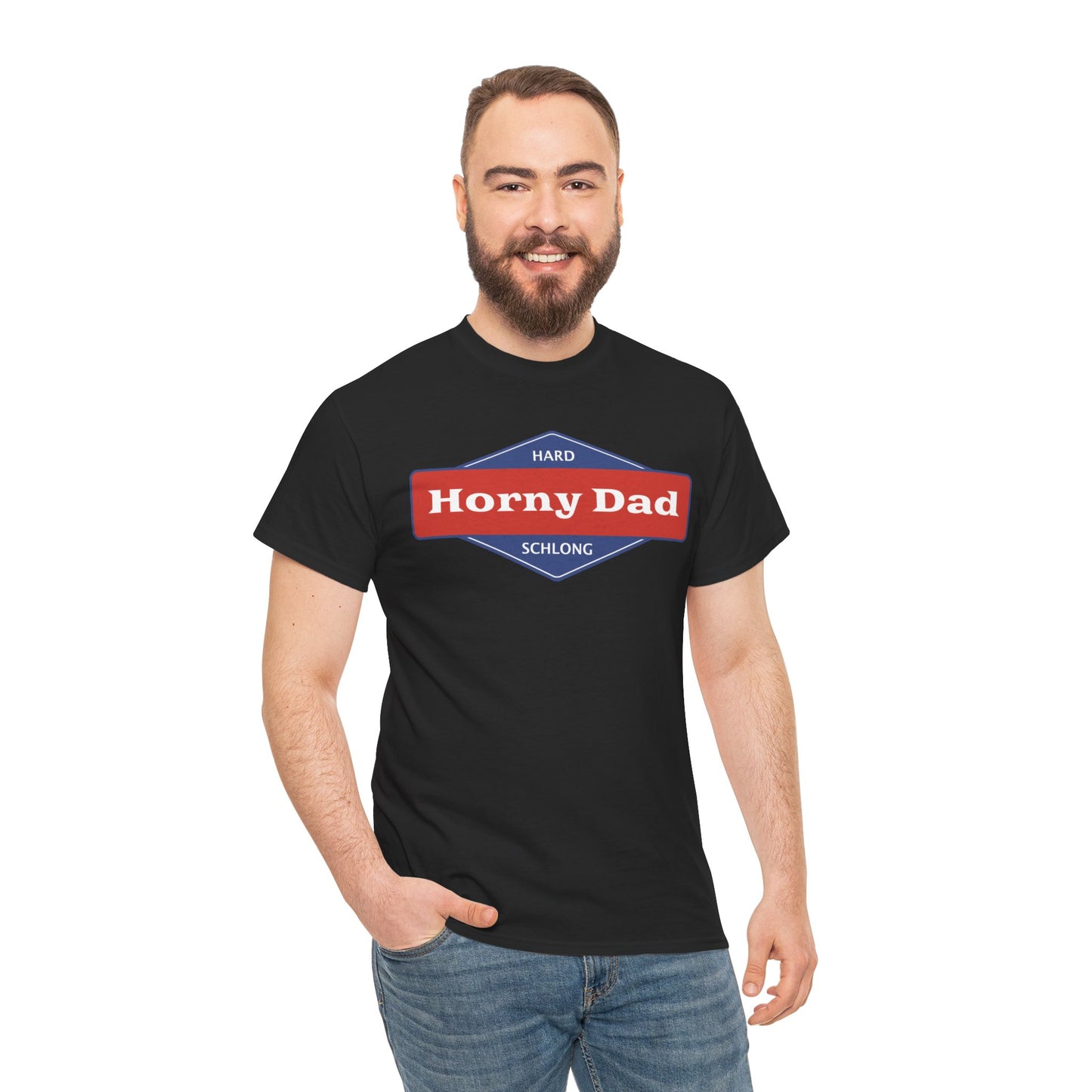 Horny Dad Funny T-shirt