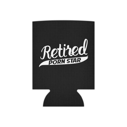 Retired PornStar Funny Beer Can Cooler Holder Sleeve