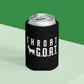 Throat GOAT Funny Beer Can Cooler Holder Sleeve