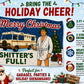 Merry Christmas Shitters Full Funny Flag 3x5 Wall Decor Funn wall Banner