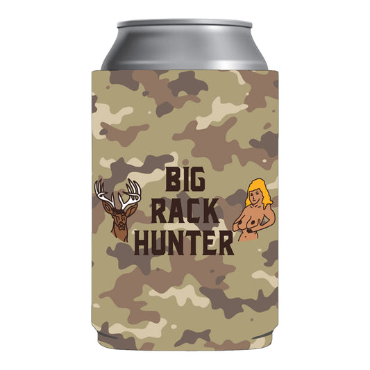 Big Rack Hunter  Beer Can Cooler Holder Sleeve Camouflage/Camo