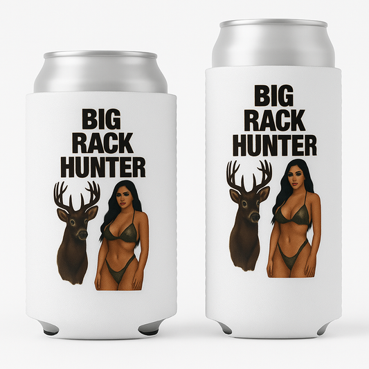 Big Rack Hunter  Beer Can Cooler Holder Sleeve Camouflage/Camo