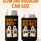 Show Me Your Boo-Bies Halloween Ghost Beer Sleeve Coolie